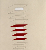 Louise Bourgeois. Untitled, plate 3 of 8, from the puritan: folio set #3 of 7. 1990-1997