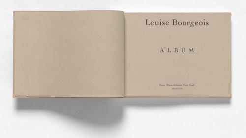 Louise Bourgeois. Album. 1994