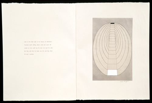 Louise Bourgeois. Untitled, plate 8 of 8, from the puritan: folio set #2 of 7. 1990-1997
