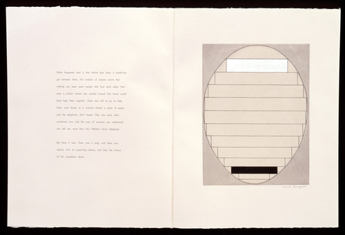 Louise Bourgeois. Untitled, plate 6 of 8, from the puritan: folio set #2 of 7. 1990-1997