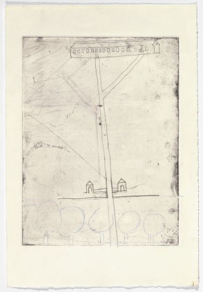 Louise Bourgeois. Hinged Landscape at a Distance. 1999