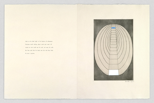 Louise Bourgeois. Untitled, plate 8 of 8, from the puritan: folio set #3 of 7. 1990-1997