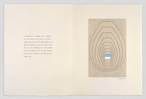 Louise Bourgeois. Untitled, plate 7 of 8, from the puritan: folio set #3 of 7. 1990-1997