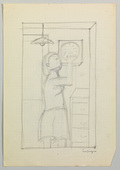 Louise Bourgeois. Untitled. c. 1944