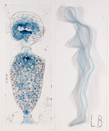 Louise Bourgeois. I See You Through Me!!! (#2). 2008