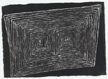 Louise Bourgeois. Has the Day Invaded the Night, or Has the Night Invaded the Day?, no. 5 of 9, component A, from the series, What Is the Shape of This Problem? 1999
