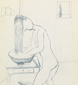 Louise Bourgeois. Untitled (recto). 1940