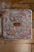 Louise Bourgeois. Top of the stool in the front room of Louise Bourgeois's NYC home, as seen in 2016