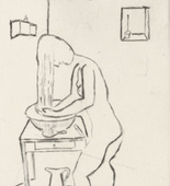 Louise Bourgeois. Untitled, plate 9 of 14, from the portfolio, Autobiographical Series. 1993