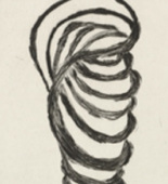 Louise Bourgeois. Untitled, no. 11 of 12, from the portfolio, Anatomy. 1989-1990