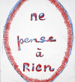 Louise Bourgeois. Ne Pense &agrave; Rien. 2002