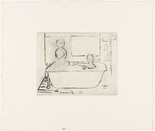 Louise Bourgeois. Untitled, plate 5 of 14, from the portfolio, Autobiographical Series. 1993