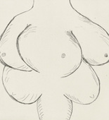 Louise Bourgeois. Untitled, no. 4 of 12, from the portfolio, Anatomy. 1989-1990