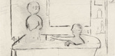 Louise Bourgeois. Untitled, plate 5 of 14, from the portfolio, Autobiographical Series. 1993
