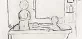 Louise Bourgeois. Untitled, plate 5 of 14, from the portfolio, Autobiographical Series. 1993