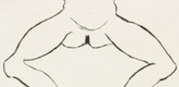 Louise Bourgeois. Untitled, no. 7 of 12, from the portfolio, Anatomy. 1989-1990