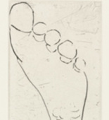 Louise Bourgeois. Untitled, no. 9 of 12, from the portfolio, Anatomy. 1989-1990