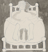 Louise Bourgeois. Untitled (Study for Untitled, plate 7 of 7, from the portfolio, Metamorfosis). 1997