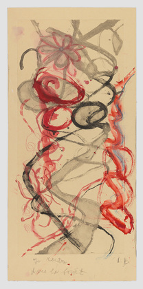 Louise Bourgeois. Je Rentre dans la For&ecirc;t (#3). 2008