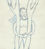 Louise Bourgeois. Embracing the Tree. 2000