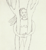 Louise Bourgeois. Embracing the Tree. 2000