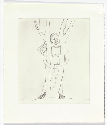 Louise Bourgeois. Embracing the Tree. 2000