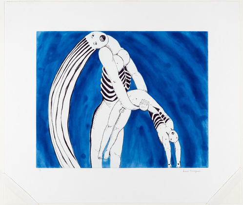 Louise Bourgeois. Triptych for the Red Room. 1994