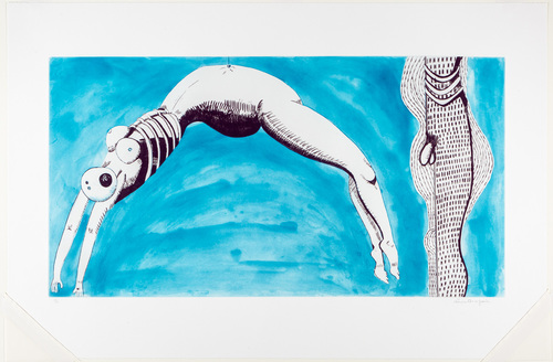 Louise Bourgeois. Triptych for the Red Room. 1994