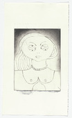 Louise Bourgeois. Insomnia, frontispiece from the illustrated book, Louise Bourgeois: The Insomnia Drawings. 2000