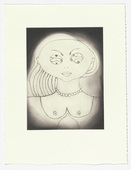 Louise Bourgeois. Insomnia, frontispiece, from the illustrated book, Louise Bourgeois: The Insomnia Drawings. 2000
