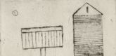 Louise Bourgeois. Plate 6 of 9, from the illustrated book, He Disappeared into Complete Silence. 1946-1947