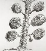 Louise Bourgeois. Untitled, plate 1 of 9, from the portfolio, Topiary: The Art of Improving Nature. 1998