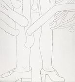 Louise Bourgeois. Untitled, plate 4 of 9, from the portfolio, Topiary: The Art of Improving Nature. 1998
