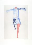 Louise Bourgeois. Untitled, plate 8 of 9, from the portfolio, Topiary: The Art of Improving Nature. 1998