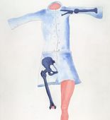 Louise Bourgeois. Untitled, plate 8 of 9, from the portfolio, Topiary: The Art of Improving Nature. 1998