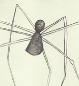 Louise Bourgeois. Untitled (Spider and Snake). 2003