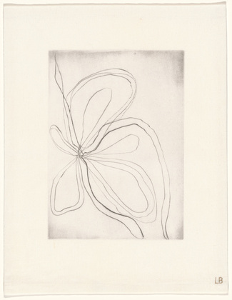 Louise Bourgeois. Untitled, plate 11 of 15, from the series, Nature Study. 2009