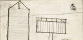 Louise Bourgeois. Plate 6 of 9, from the illustrated book, He Disappeared into Complete Silence. 1946-1947