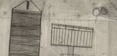 Louise Bourgeois. Plate 6 of 9, from the illustrated book, He Disappeared into Complete Silence. 1946-1947
