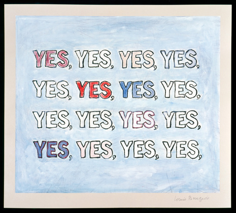 Louise Bourgeois. Yes. 2004