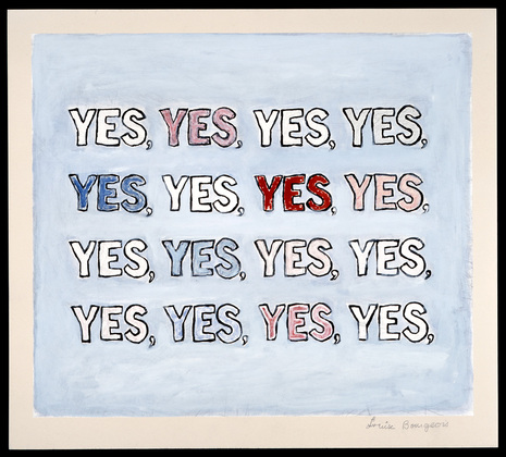 Louise Bourgeois. Yes. 2004