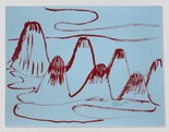 Louise Bourgeois. Untitled, no. 56 of 220, from the series, The Insomnia Drawings. 1995