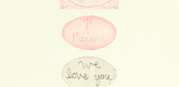 Louise Bourgeois. Untitled, plate 5 of 6, from the portfolio, Together. 2005