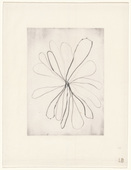 Louise Bourgeois. Untitled, plate 9 of 15, from the series, Nature Study. 2009
