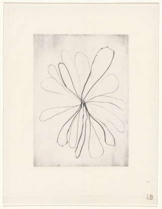 Louise Bourgeois. Untitled, plate 9 of 15, from the series, Nature Study. 2009