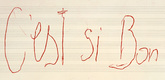 Louise Bourgeois. C'est Si Bon!! 2006