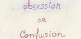 Louise Bourgeois. Obsession or Confusion? 2004