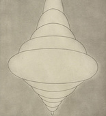 Louise Bourgeois. Untitled, plate 1 of 8, from the illustrated book, the puritan. 1990