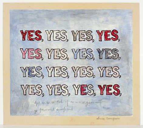 Louise Bourgeois. Yes. 2004