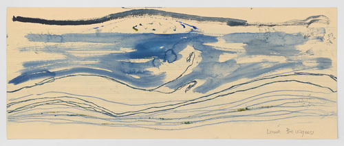 Louise Bourgeois. Untitled, no. 2 of 48 in La Rivi&egrave;re Gentille (set 2), from the series of installation sets (1-3). 2007